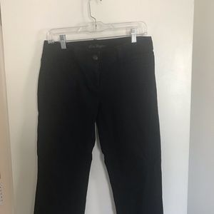 Black Ann Taylor Denim Pants